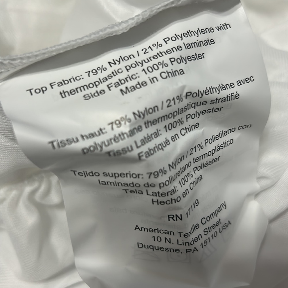 Mattress cover fitted cool touch in white water proof protection Allerease Twin - Picture 9 of 10